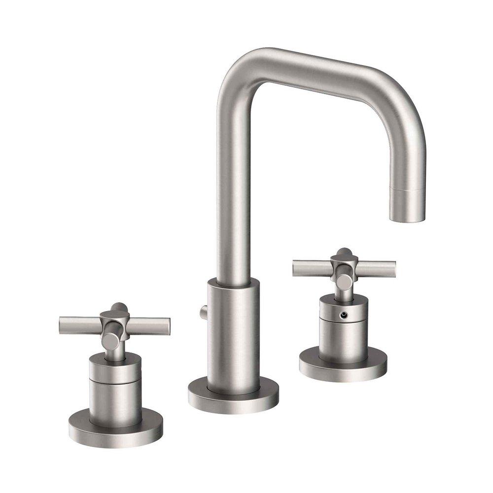 Newport Brass Stainless Steel - PVD Two Handle Widespread Bathroom Sink Faucet 
