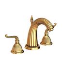 Newport Brass Polished Gold - PVD Two Handle Widespread Bathroom Sink Faucet Lever Handle 