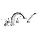 California Energy Commission Registered 2.0 3 Handle Lever Roman Tub Faucet Trim 