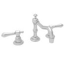 Two Handle Bathroom Sink Faucet in Stainless Steel - PVD