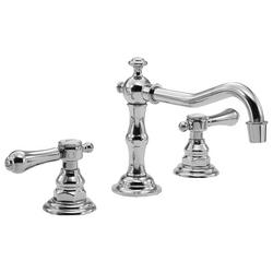 Two Handle Widespread Bathroom Sink Faucet in Polished Chrome