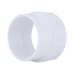 4 in. PVC DWV Fitting Cleanout (Without Plug)