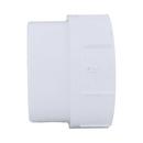 White PVC DWV Fitting Cleanout (Without Plug) 