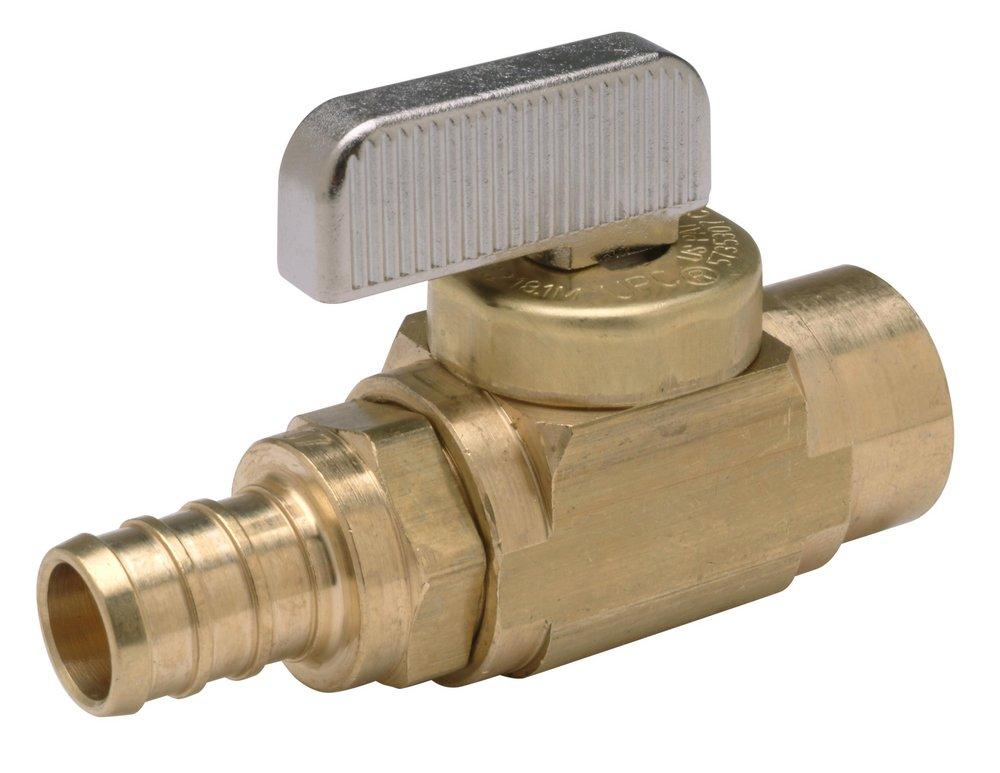Zurn PEX Copper Sweat x Crimp Ball Valve 
