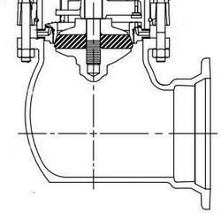 5-1/4 in. American-Darling® B-62-B-5 Fire Hydrant Valve Bottom