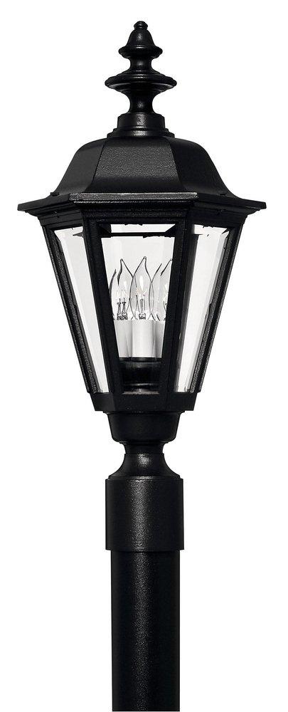 Hinkley Black 25W 1-Light Post Lantern 