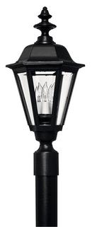Hinkley Black 25W 1-Light Post Lantern 