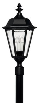 Hinkley Black 27 x 14 in. 1-Light Outdoor Wall Lantern 