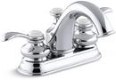 KOHLER Polished Chrome Two Handle Bathroom Sink Faucet 