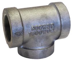 3/8 in. NPS Extra Heavy Extra Strong 300# Domestic Galvanized Malleable Iron Tee