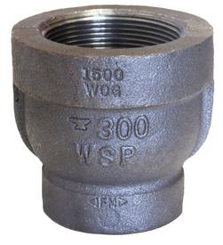 1 x 1/2 in. 300# Galv Thrd Reducing Coupling Galvanized Malleable Iron