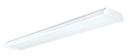 24 in 34W 2-Light Fluorescent T8 Linear Ceiling Fixture in White