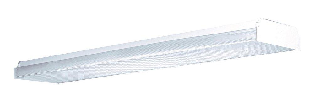 AFX White 24 in 34W 2-Light Fluorescent T8 Linear Ceiling Fixture in White 