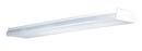 AFX White 24 in 34W 2-Light Fluorescent T8 Linear Ceiling Fixture in White 