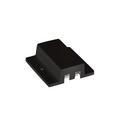Floating Canopy Connector for H Track 120V Single Circuit Track System in Black