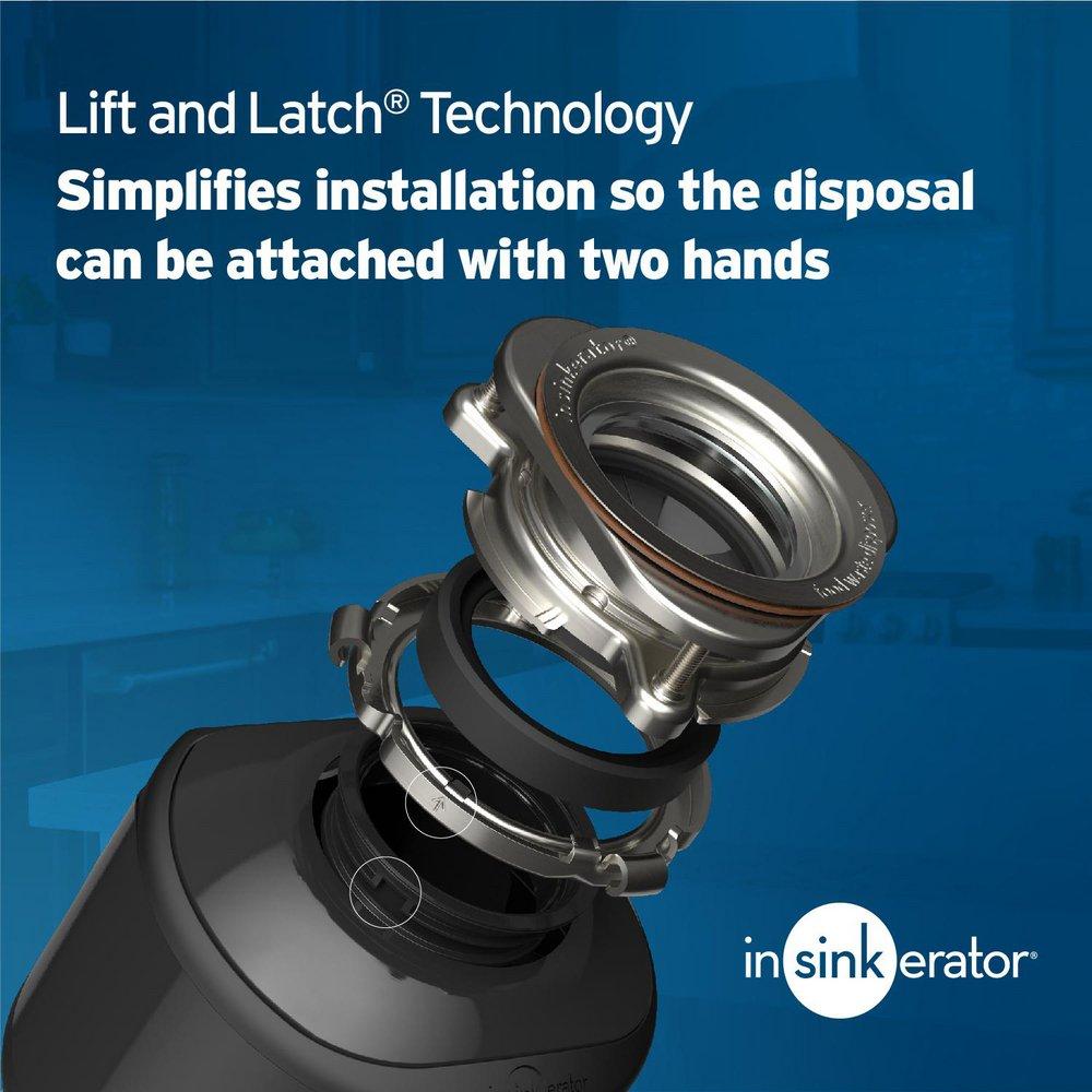 InSinkErator&reg; Grey Continuous Feed Garbage Disposal 