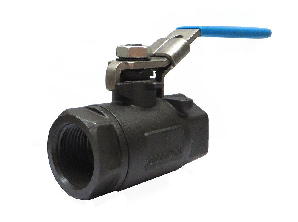 Milwaukee Valve Carbon Steel Reduced Port FNPT 2000# Ball Valve 