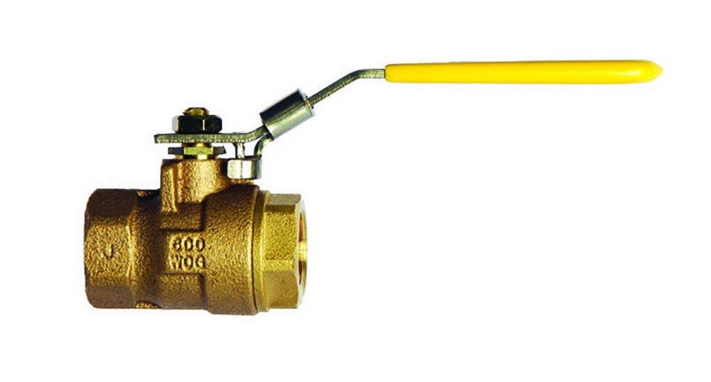 Milwaukee Valve Bronze Full Port Threaded 600# Ball Valve 