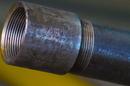 Black 10 ft. Threaded and Coupled Schedule 40 Black Carbon Steel Pipe 