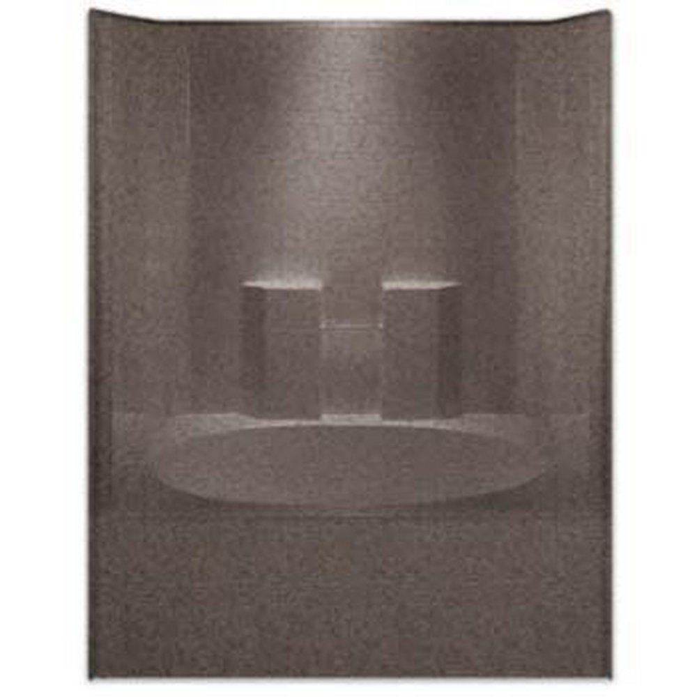 Aquarius Industries White 60 x 42 in. Tub and Shower with Right Hand Drain 