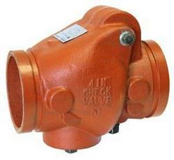 8 in. Ductile Iron and Rubber Grooved Check Valve