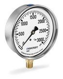 Ashcroft Black Lower Mount Vacuum Gauge 
