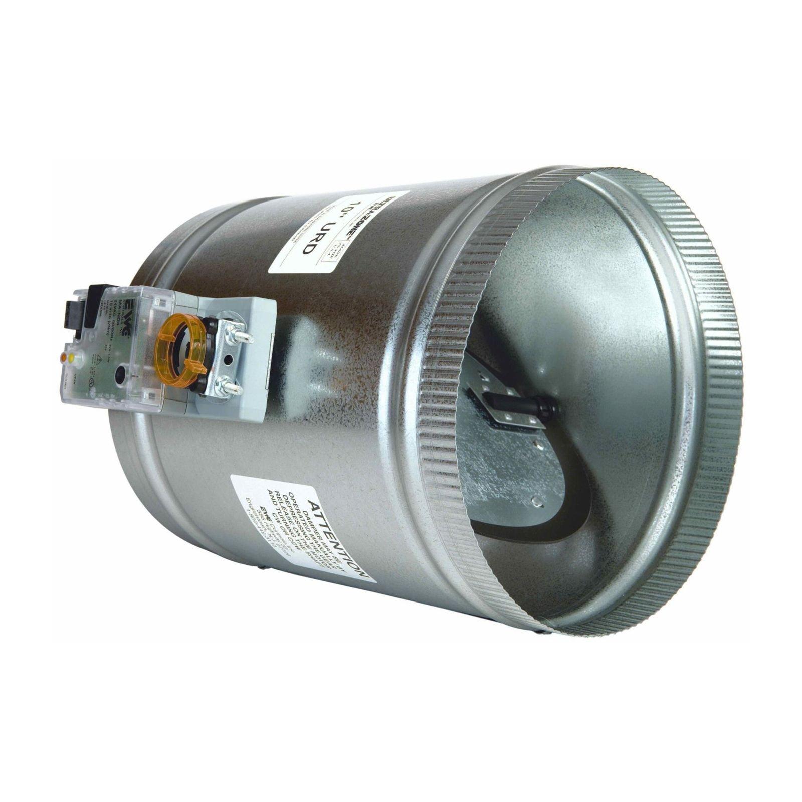 EWC Controls Motorized Damper Steel 