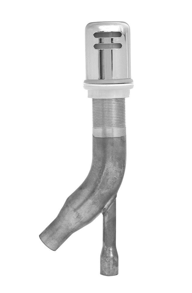 Dearborn Brass Polished Chrome Copper Air Gap with Metal Cap 