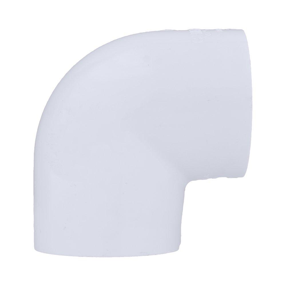 White PVC Schedule 40 90&deg; Socket x FPT Elbow 