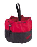 Parachute Bag in Black and Red