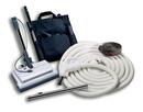 30 ft. Deluxe Air Central Cleaning Kit in Grey