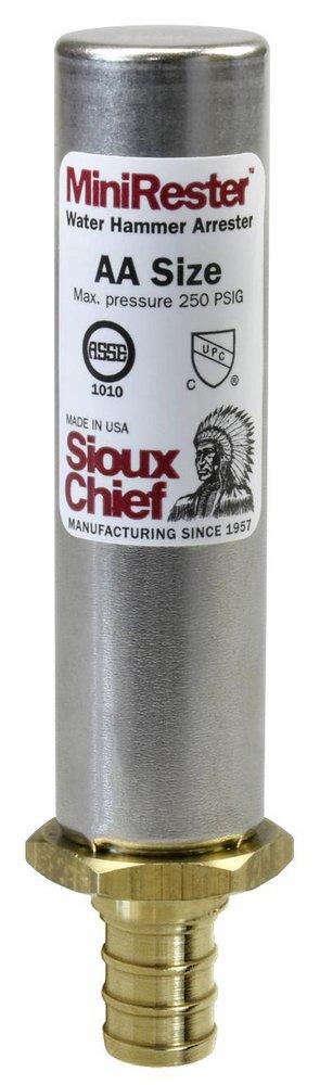 Sioux Chief Copper and Plastic PEX Crimp Water Hammer Arrestor 
