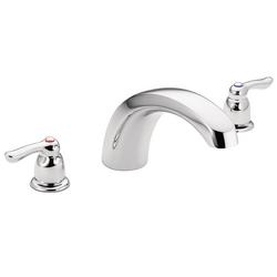 Two Handle Roman Tub Faucet in Chrome (Trim Only)