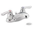 Moen Chrome Two Handle Centerset Bathroom Sink Faucet 