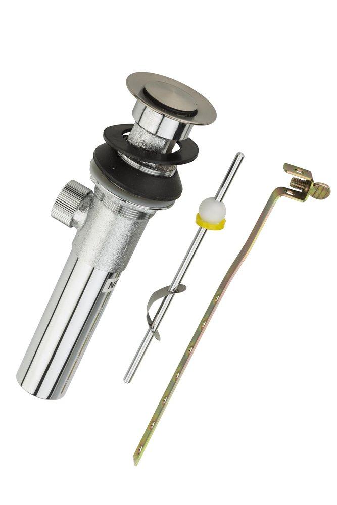 Pfister Brushed Nickel 2-3/32 x 4-17/32 in. Pop-Up Drain Assembly 