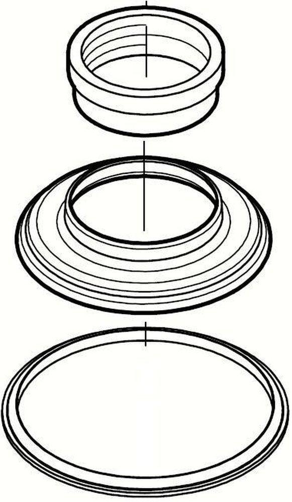 Pfister PVD Brushed Nickel Trim Ring 
