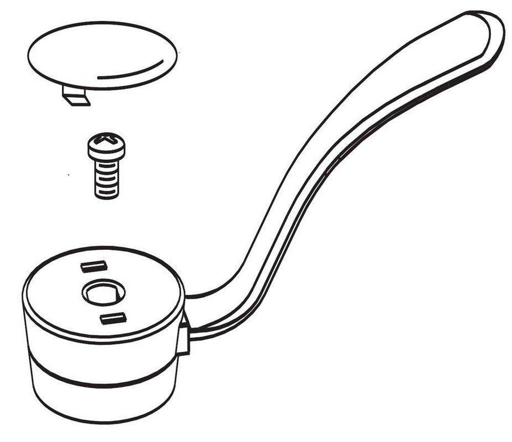Moen Polished Chrome Handle Kit 