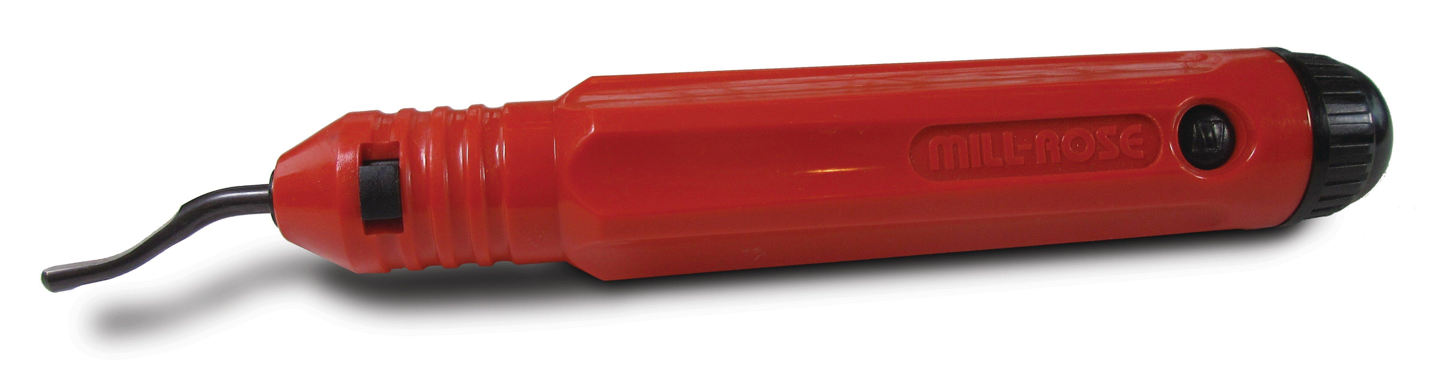 Mill-Rose Black Plastic and Metal Deburring Tool 