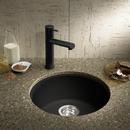 BLANCO Anthracite 17-11/16 x 17-11/16 in. Drop-in and Undermount Granite Bar Sink 
