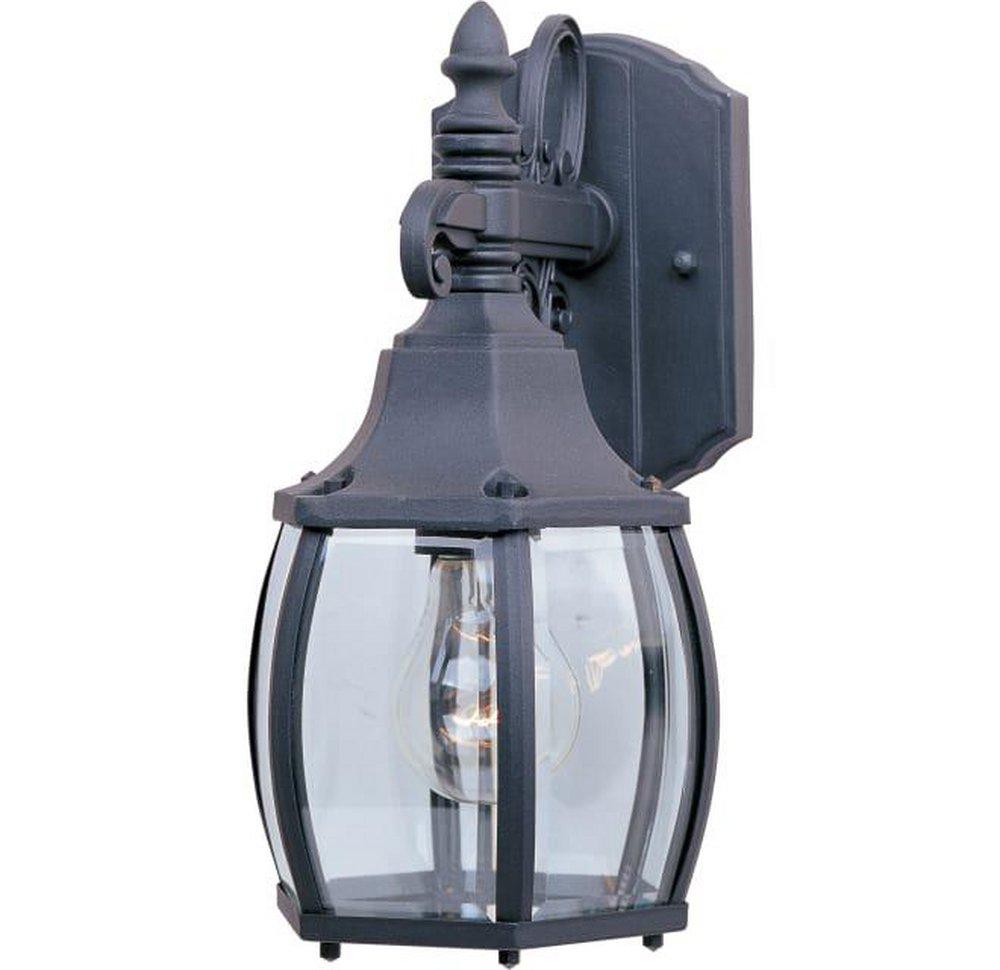 Maxim Lighting&reg; Black 6-1/2 in. 60 W 1-Light Medium Lantern 