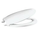 Centoco Manufacturing White Round Closed Front with Cover 