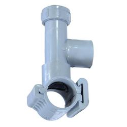 2 in. Hot/Wet Tap PVC Saddle for 1-1/2 in. and 2 in. PVC Pipes Service Lines