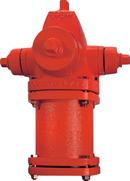 Yellow 4 ft. Flanged 6 in. Assembled Fire Hydrant