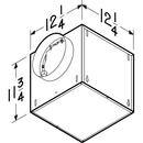 Broan White Bathroom Exhaust Fan in White 