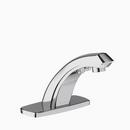 Deckmount Electronic Bathroom Sink Faucet in Polished Chrome
