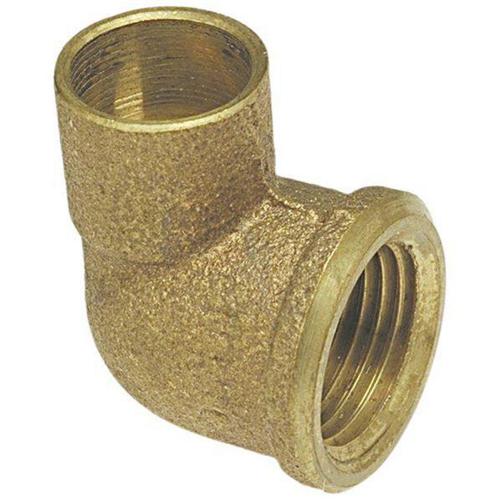 Sweat x FNPT 90 Degree Bronze Elbow 
