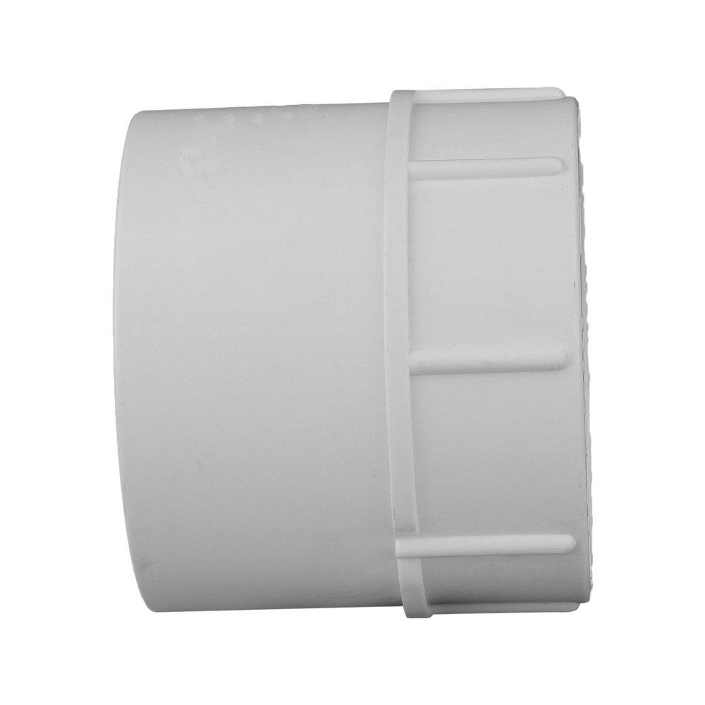 White PVC Schedule 40 Female Adapter 
