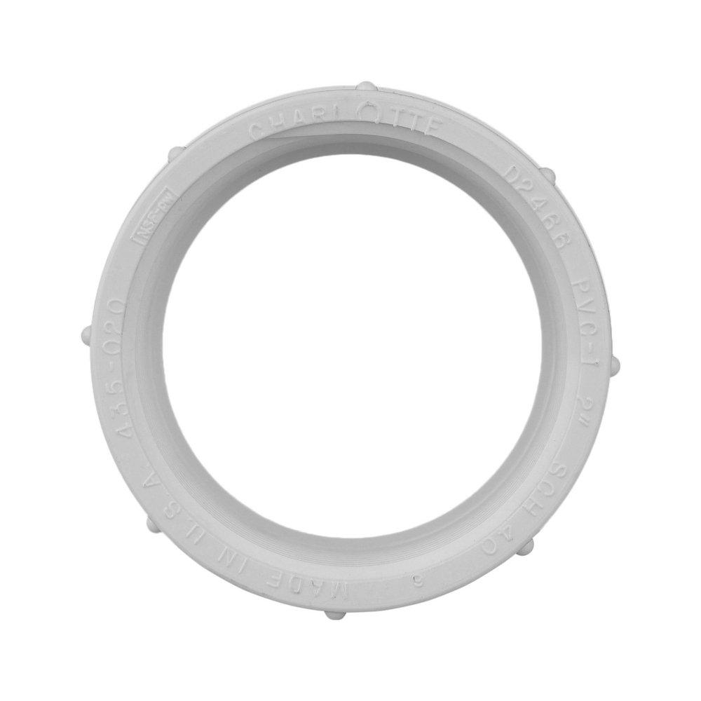 White PVC Schedule 40 Female Adapter 