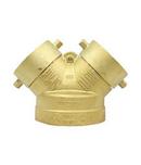 2-1/2 x 2-1/2 in. Brass Body Straight Fire Department Connection