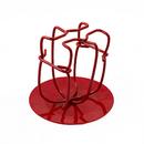 FPPI&reg; Red Red Enamel Double Hook Sprinkler Head Guard with Shield (Piece of 1) 